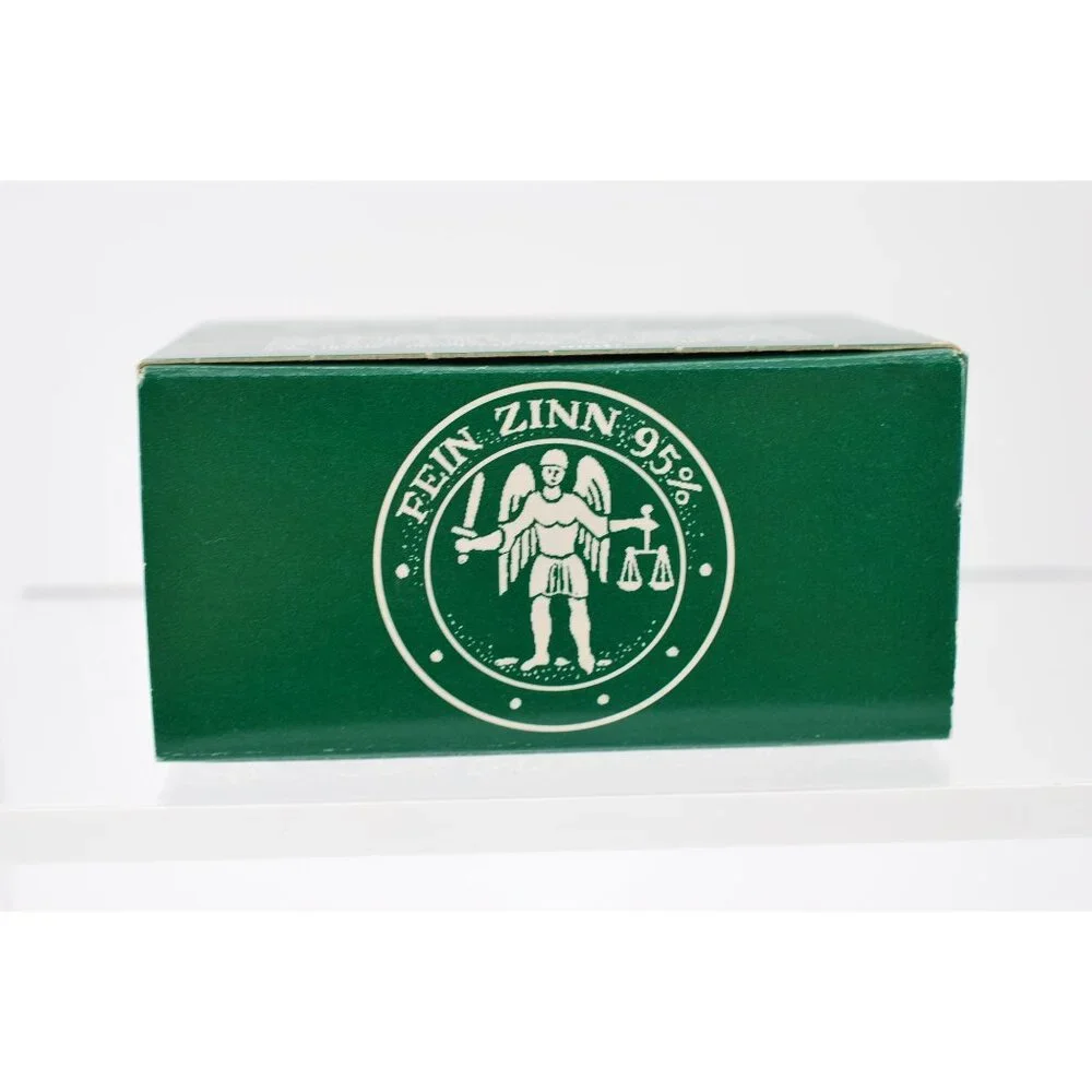 Pair of Fein Zinn 95% Pewter Shot Glasses with Original Box